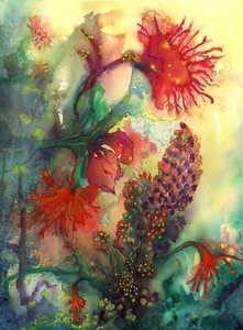 Cheryl Ehlers - seaflowers1_cehlers Seaflowers I by Cheryl Ehlers