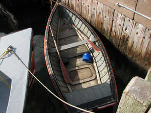 Morgan Janis Rowboat at White Point Rowboat at White Point by Morgan Janis