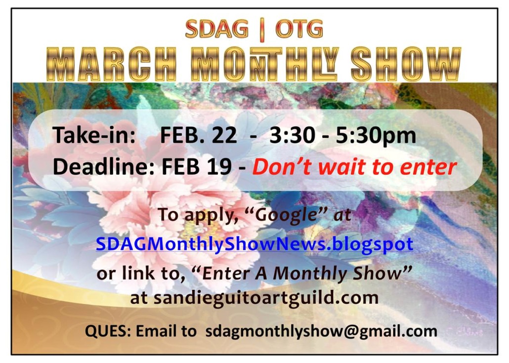 March Monthly Show