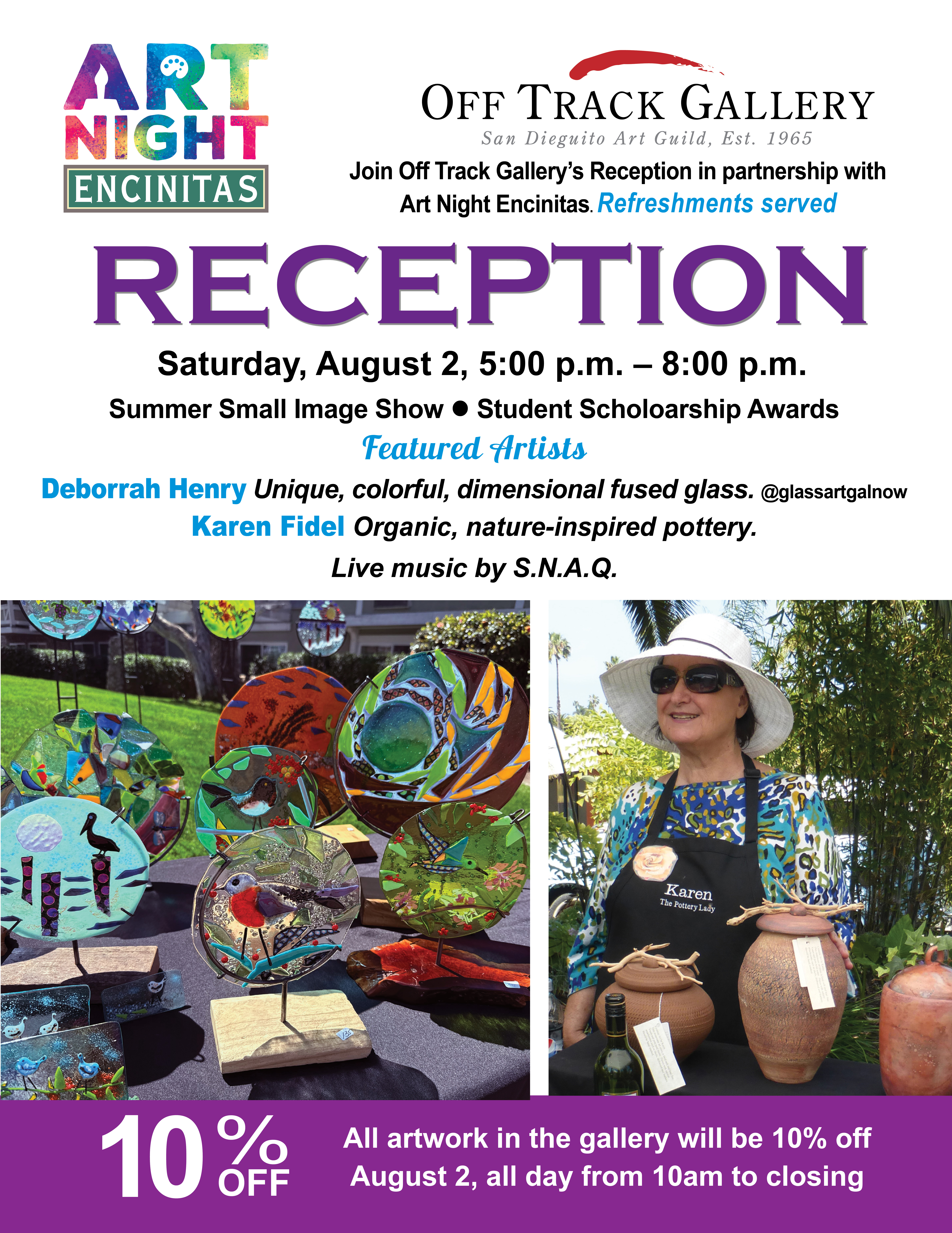 Off Track Gallery Reception