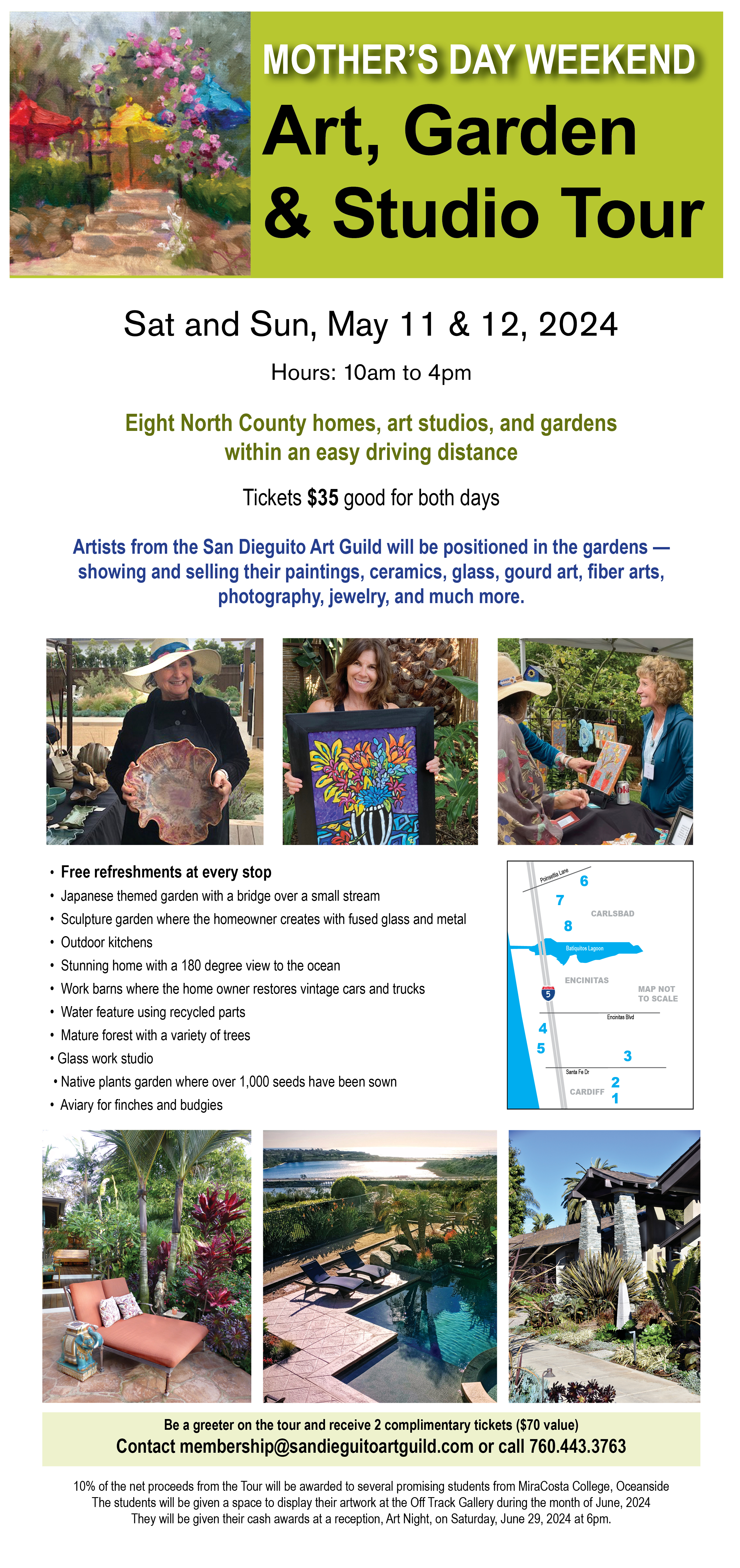 Mothers Day Art and Garden Tour 2024
